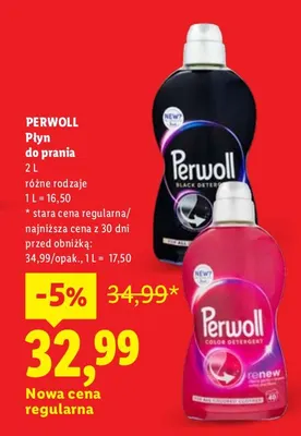 Płyn do prania Perwoll promocja w Lidl