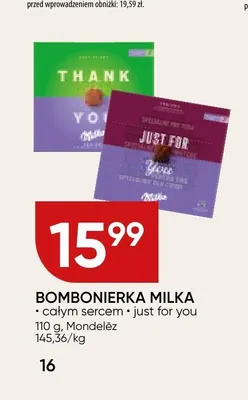 Bombonierka Milka just for you promocja w Chata Polska