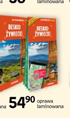 Przewodnik i mapa Beskid Żywiecki Expressmap oprawa laminowana promocja w Empik