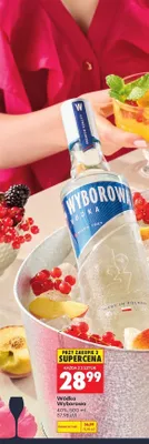 Wódka Wyborowa 40% promocja w Biedronka