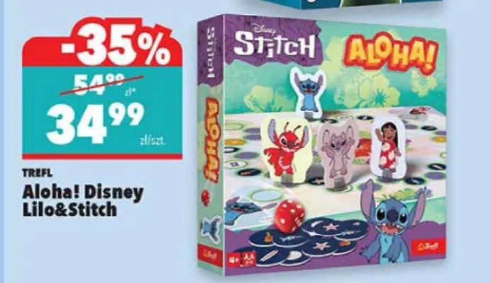 Gra Aloha! Disney Lilo&Stitch promocja w Biedronka