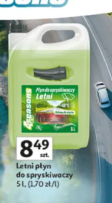 Letni płyn do spryskiwaczy 4seasons promocja w Auchan