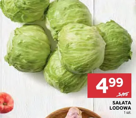 Sałata lodowa promocja w Stokrotka