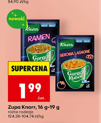 Zupa Knorr promocja w Biedronka