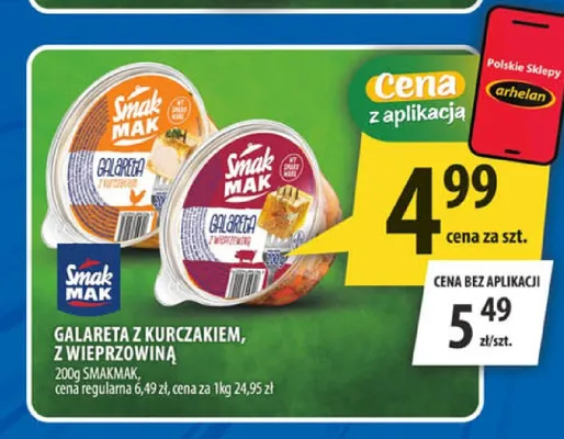 Galareta z wieprzowiną Smak Mak promocja w Arhelan