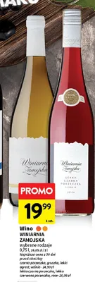 Wino wybrane rodzaje promocja w Intermarche