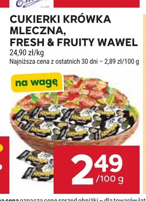 Cukierki Fresh & Fruity Wawel promocja w Stokrotka