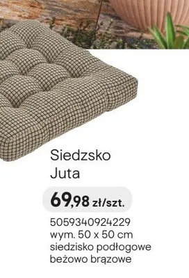 Siedzisko juta promocja w Castorama