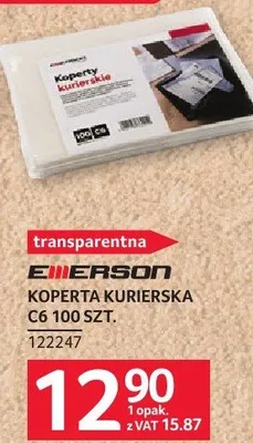 Koperta kurierska C6 100 szt. transparentna promocja w Selgros