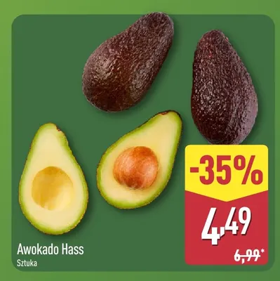 Awokado Hass promocja w Aldi