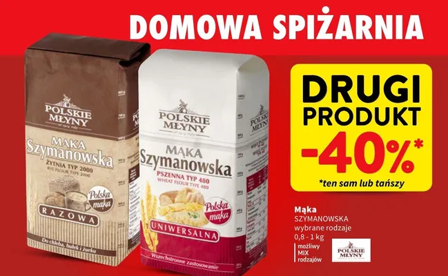Mąka Szymaniowska promocja w Intermarche