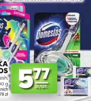 Kostka do WC Domestos citrus fresh promocja w Stokrotka