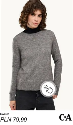 Sweter C & A promocja w C&A
