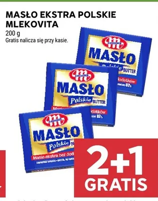 Masło ekstra polskie promocja w Stokrotka