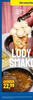 Lody w kubku Willisch o smaku palonego masła promocja w Lidl