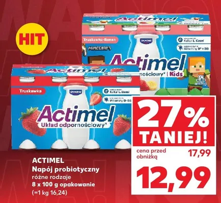 Napój probiotyczny różne rodzaje promocja w Kaufland