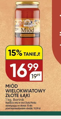 Miód wielokwiatowy Złote Łąki promocja w Chata Polska
