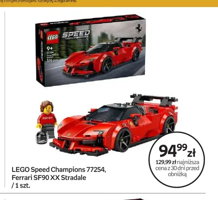 Klocki LEGO Speed Champions 77254 Ferrari SF90 XX Stradale promocja w Empik