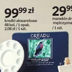 Kredki akwarelowe CREADU promocja w Empik