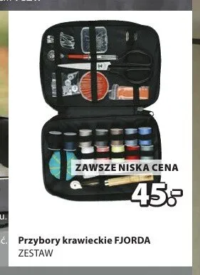 Przybory krawieckie FJORDA zestaw promocja w Jysk