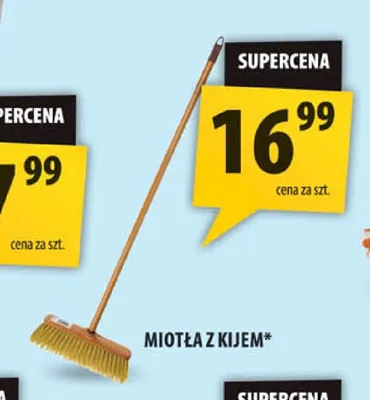 Miotła z kijem promocja w Arhelan