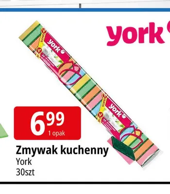Zmywak kuchenny York 30-pak promocja w Leclerc