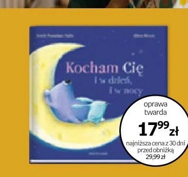 Książka Kocham Cię i w dzień i w nocy oprawa twarda promocja w Empik