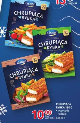Chrupiąca rybka 180g różne rodzaje promocja w Selgros