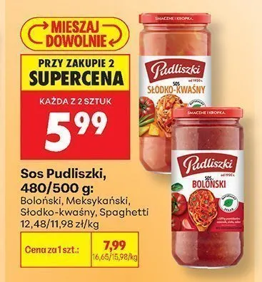 Sos Pudliszki meksykański promocja w Biedronka