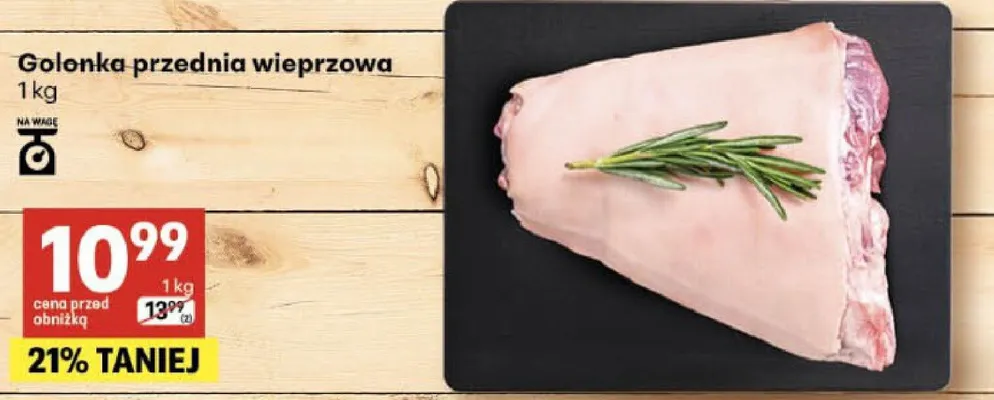 Golonka przednia wieprzowa promocja w Delikatesy Centrum