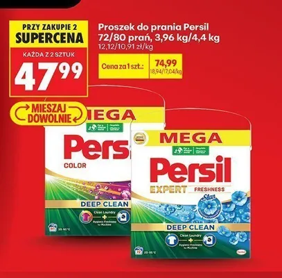 Proszek do prania Persil Color promocja w Biedronka