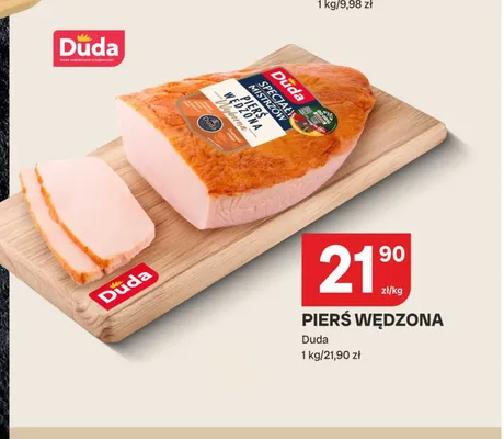 Pierś wędzona Duda promocja w Chorten