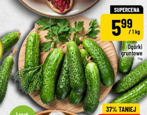 Ogórki gruntowe promocja w POLOmarket