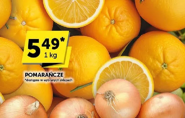 Pomarańcze promocja w Groszek