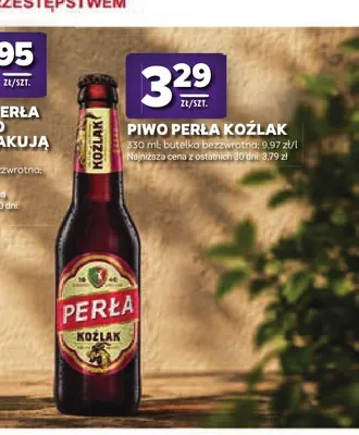 Piwo Perła Koźlak promocja w Stokrotka