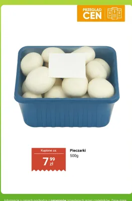 Pieczarki 500 g promocja w Dino