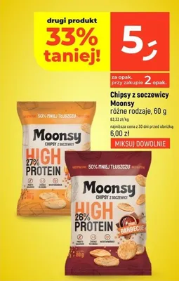 Chipsy z soczewicy Moonsy promocja w Dealz