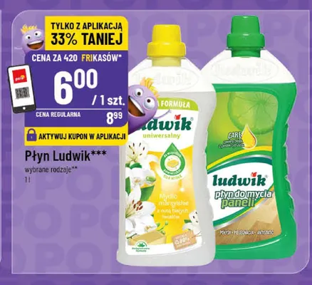 Płyn do mycia paneli Ludwik promocja w POLOmarket
