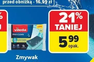 Zmywak z enzymami 2 szt. promocja w Carrefour
