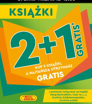 Książki promocja w Biedronka