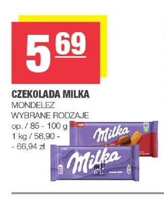 Czekolada Milka promocja w SPAR