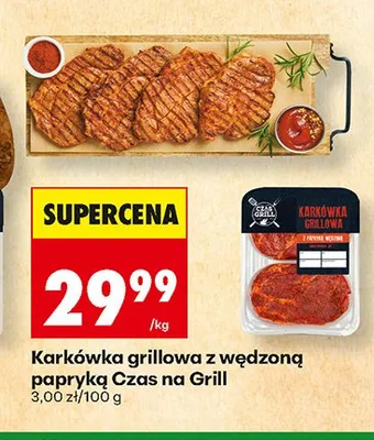 Karkówka grillowa z wędzoną papryką Czas na Grill promocja w Biedronka