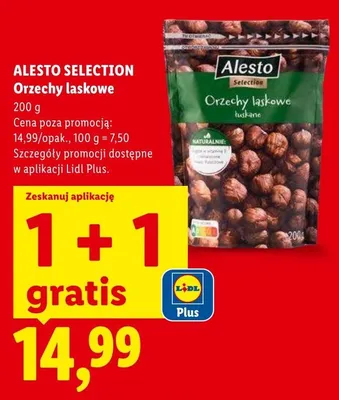 Orzechy laskowe Alesto Selection promocja w Lidl