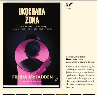 Książka Ukochana żona Freida McFadden promocja w Empik