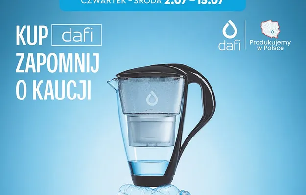 Dzbanek filtrujący do wody Dafi promocja w Biedronka