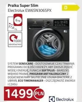 Pralka Super Slim EW6SN306SPX promocja w kakto.pl