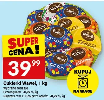 Cukierki Wawel, 1kg promocja w Twój Market