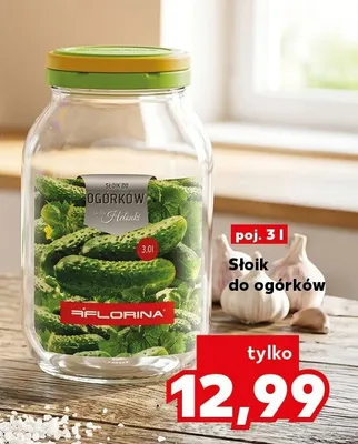 Słoik do ogórków Florina 3l promocja w Kaufland