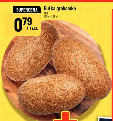 Bułka grahamka promocja w POLOmarket