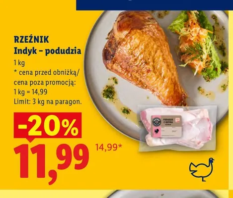 Indyk - podudzia Rzeźnik promocja w Lidl